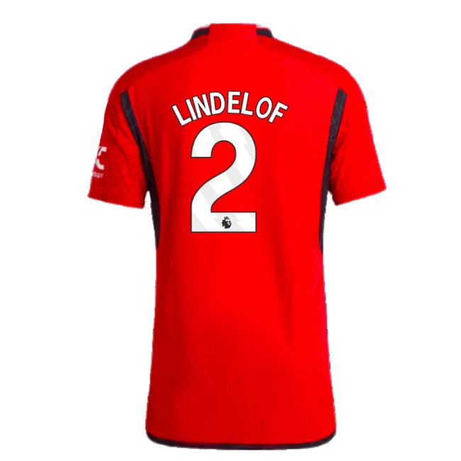 2023-2024 Man Utd Player Version Home Shirt (Lindelof 2) — Shop Online