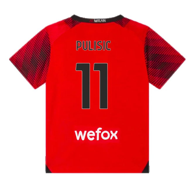 2023-2024 AC Milan Home Mini Kit (Pulisic 11) — Buy Now