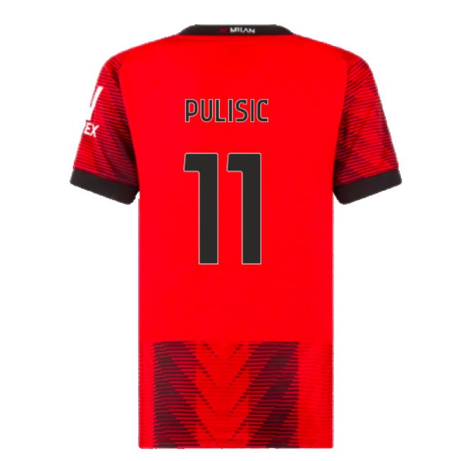 2023-2024 AC Milan Home Shirt (Ladies) (Pulisic 11) — Buy Now