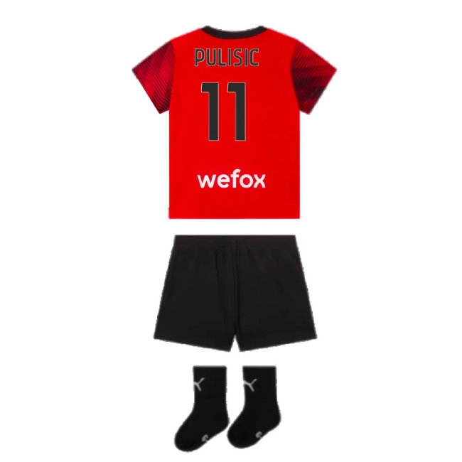 2023-2024 AC Milan Home Baby Kit (Pulisic 11) — Shop Online