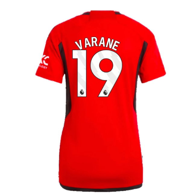 2023-2024 Man Utd Home Shirt (Ladies) (Varane 19) — Buy Online