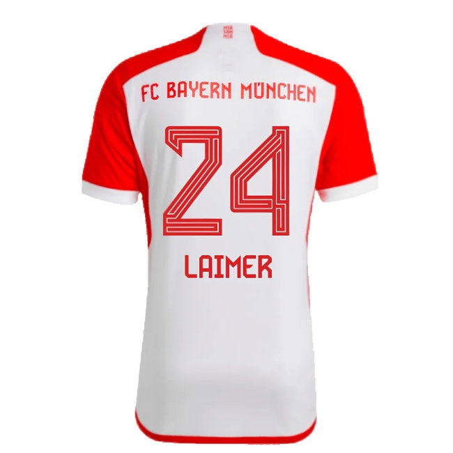 2023-2024 Bayern Munich Home Shirt (Laimer 24) — Shop Now
