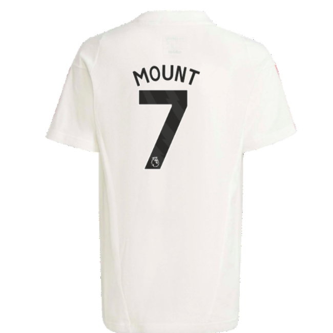 2023-2024 Man Utd Training Tee (White) - Kids (Mount 7) — Buy Online