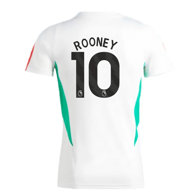 2023-2024 Man Utd Training Jersey (White) - Ladies (Rooney 10) — Buy Online