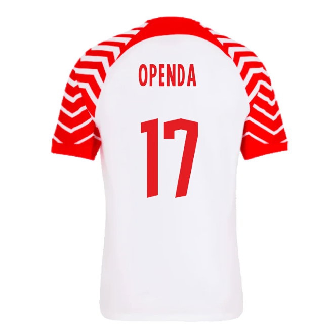 2023-2024 Red Bull Leipzig Home Shirt (Openda 17) — Buy Now