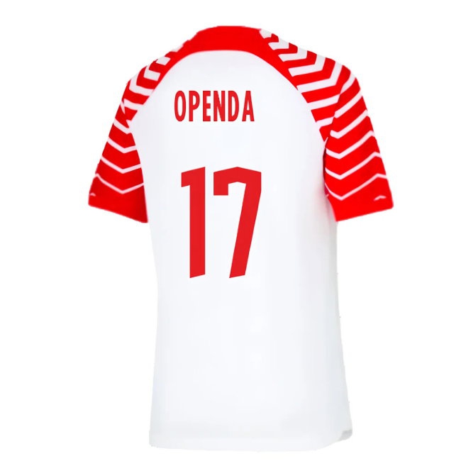 2023-2024 Red Bull Leipzig Home Shirt (Kids) (Openda 17) — Shop Now