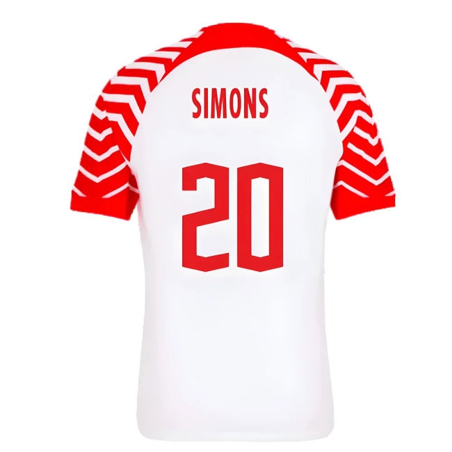 2023-2024 Red Bull Leipzig Home Shirt (Simons 20) — Buy Online