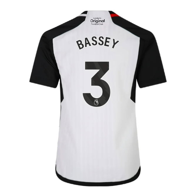 2023-2024 Fulham Home Shirt (Kids) (Bassey 3) — Shop Now
