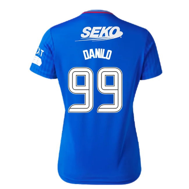 2023-2024 Rangers Home Shirt (Ladies) (Danilo 99) — Shop Now
