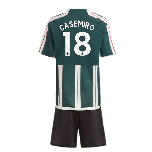2023-2024 Man Utd Away Mini Kit (Casemiro 18) — Shop Online