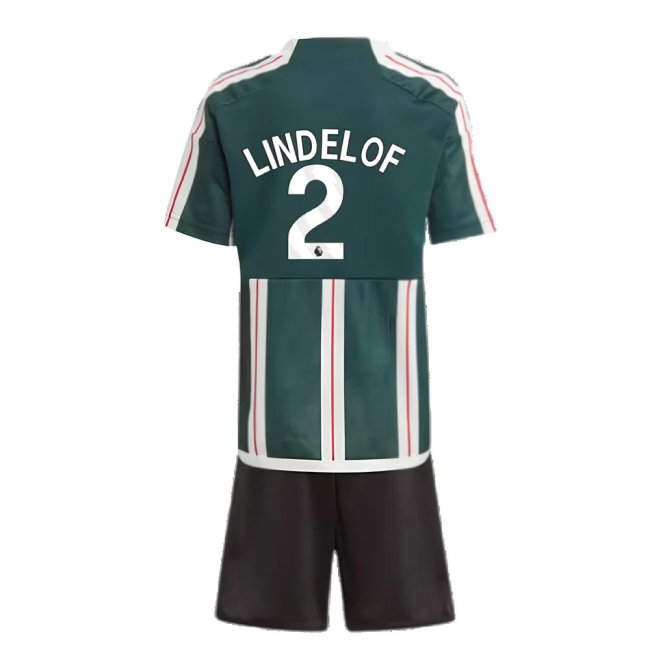2023-2024 Man Utd Away Mini Kit (Lindelof 2) — Buy Now