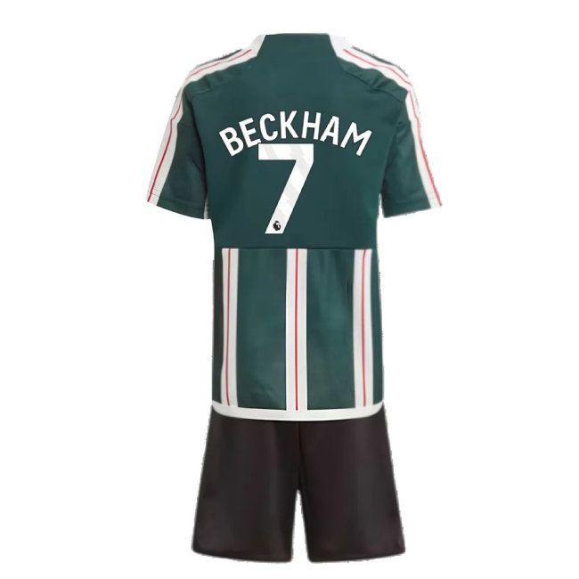 2023-2024 Man Utd Away Mini Kit (Beckham 7) — Shop Online