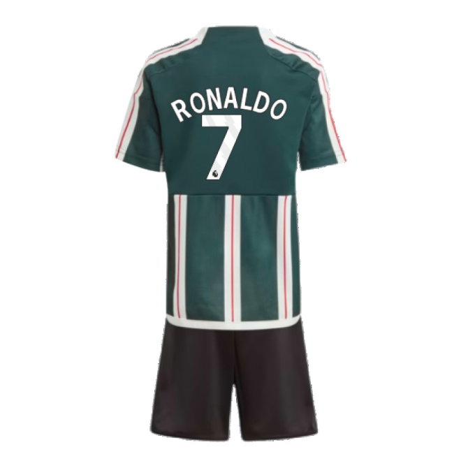 2023-2024 Man Utd Away Mini Kit (Ronaldo 7) — Shop Online