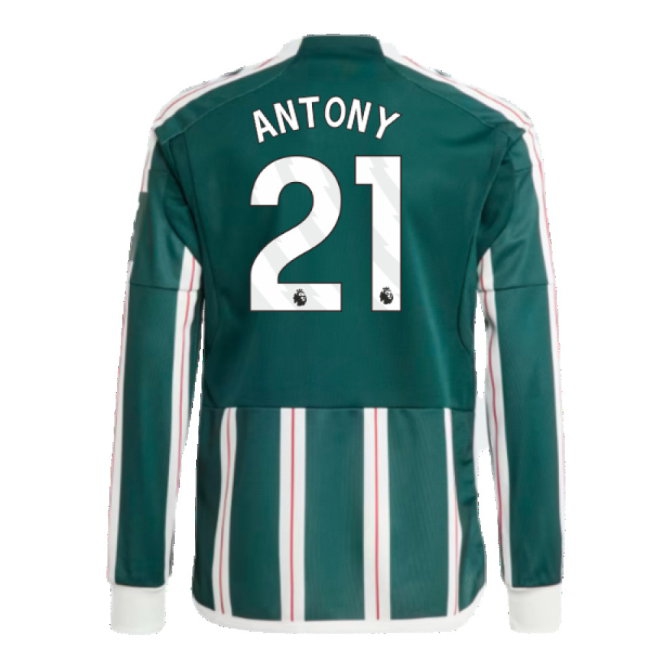 2023-2024 Man Utd Away Long Sleeve Shirt (Kids) (Antony 21) — Shop Now