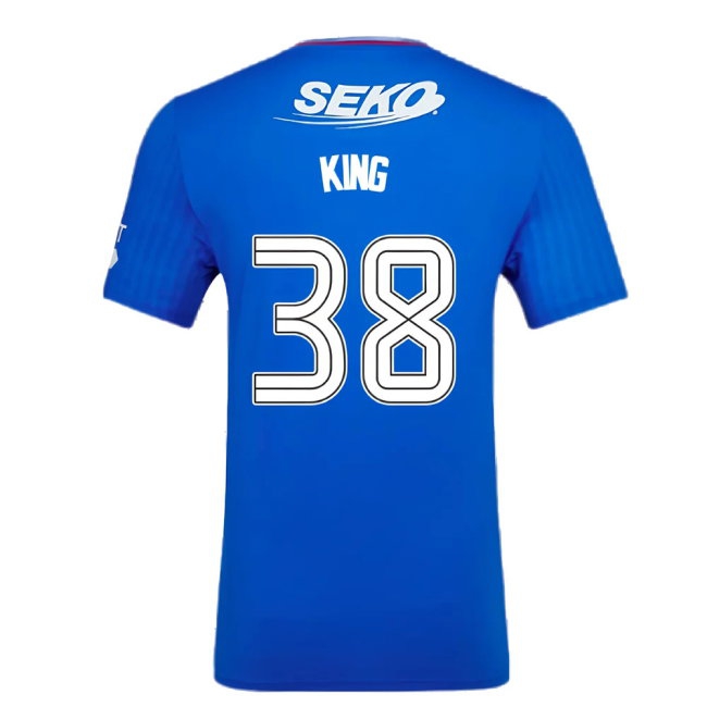 2023-2024 Rangers Pro Player Version Home Shirt (King 38) — Shop Online