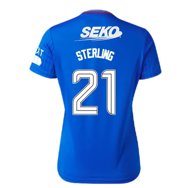 2023-2024 Rangers Home Shirt (Ladies) (Sterling 21) — Shop Now