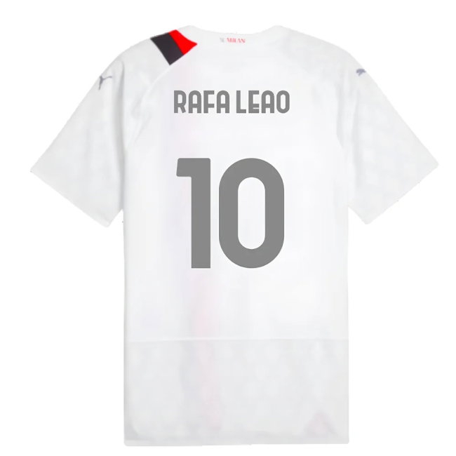 2023-2024 AC Milan Away Player Version Shirt (Rafa Leao 10) — Buy Now