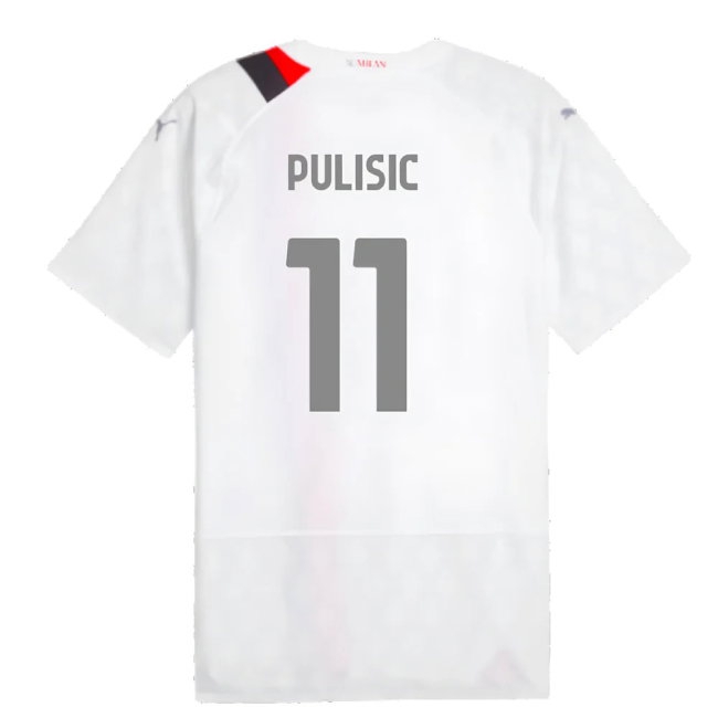 2023-2024 AC Milan Away Player Version Shirt (Pulisic 11) — Shop Now