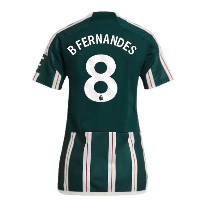 2023-2024 Man Utd Away Shirt (Ladies) (B Fernandes 8) — Buy Online