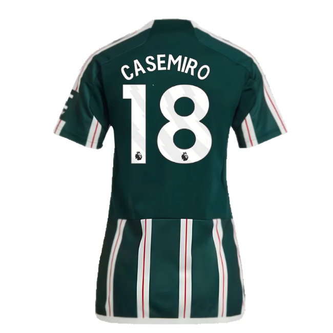 2023-2024 Man Utd Away Shirt (Ladies) (Casemiro 18) — Shop Online