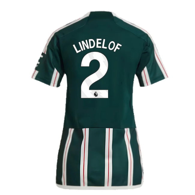 2023-2024 Man Utd Away Shirt (Ladies) (Lindelof 2) — Buy Now