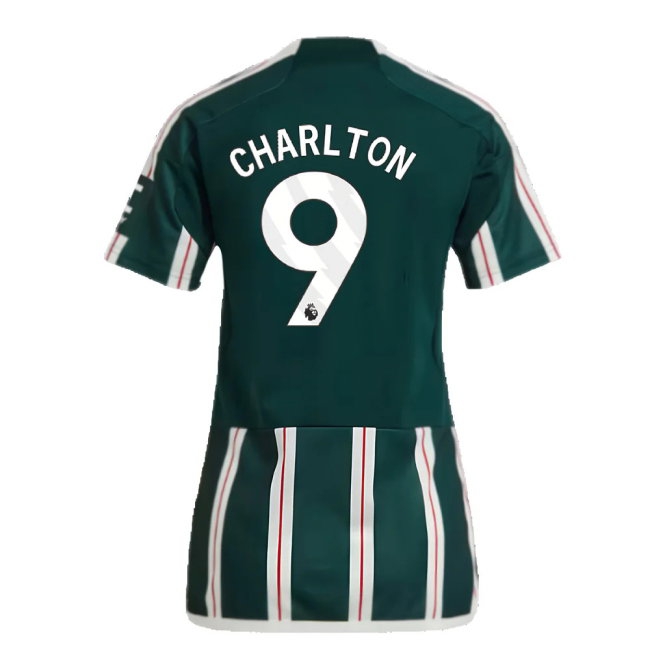 2023-2024 Man Utd Away Shirt (Ladies) (Charlton 9) — Shop Now