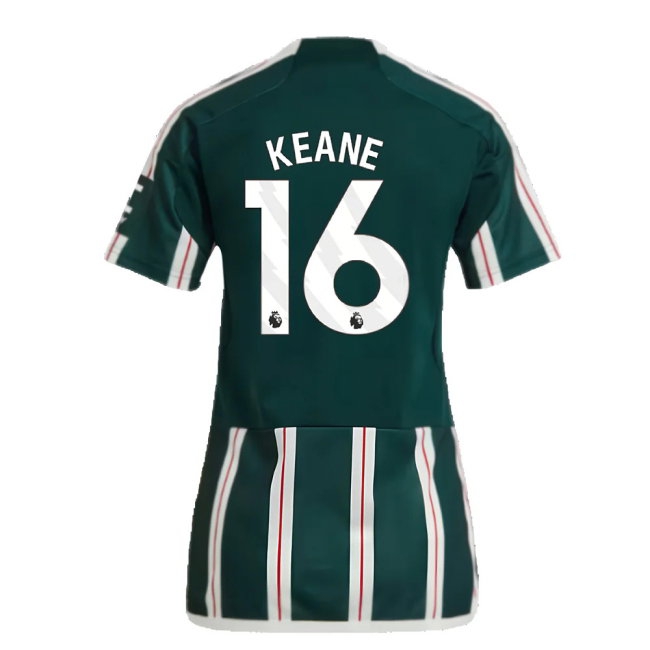 2023-2024 Man Utd Away Shirt (Ladies) (Keane 16) — Buy Online