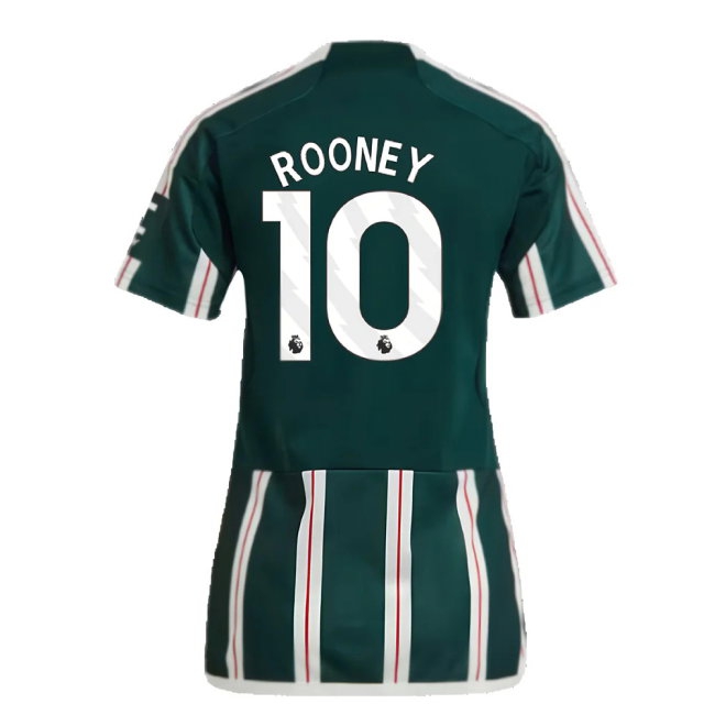 2023-2024 Man Utd Away Shirt (Ladies) (Rooney 10) — Buy Online