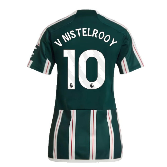 2023-2024 Man Utd Away Shirt (Ladies) (V Nistelrooy 10) — Buy Online
