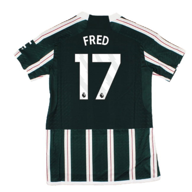 2023-2024 Man Utd Player Version Away Shirt (Ladies) (Fred 17) — Buy Online