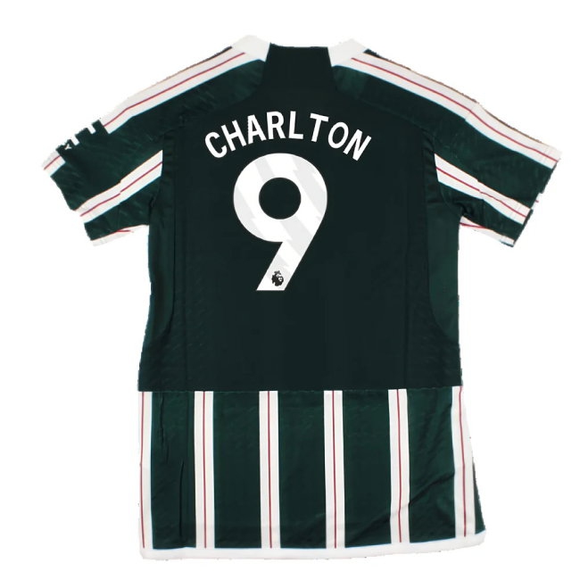 2023-2024 Man Utd Player Version Away Shirt (Ladies) (Charlton 9) — Buy Now