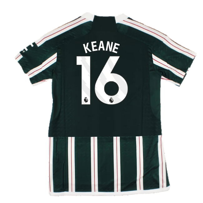2023-2024 Man Utd Player Version Away Shirt (Ladies) (Keane 16) — Buy Online