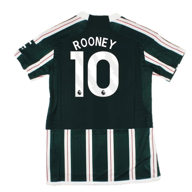 2023-2024 Man Utd Player Version Away Shirt (Ladies) (Rooney 10) — Buy Now