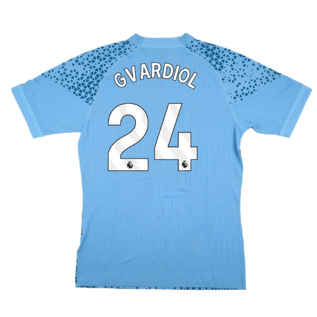2023-2024 Man City Training Jersey Pro (Light Blue) (Gvardiol 24) — Buy Now