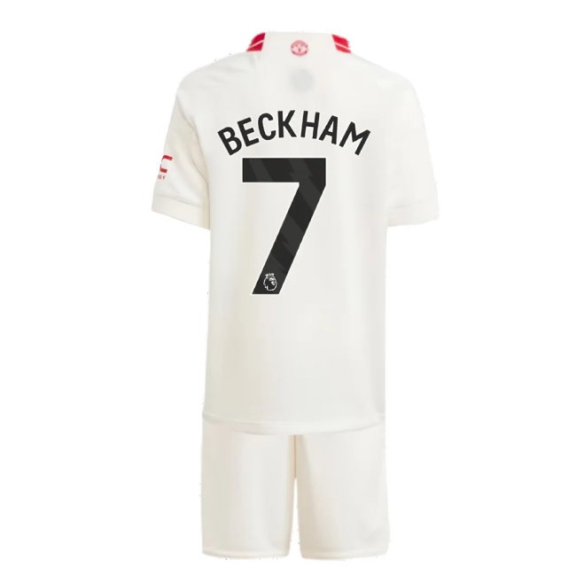 2023-2024 Man Utd Third Mini Kit (Beckham 7) — Shop Online