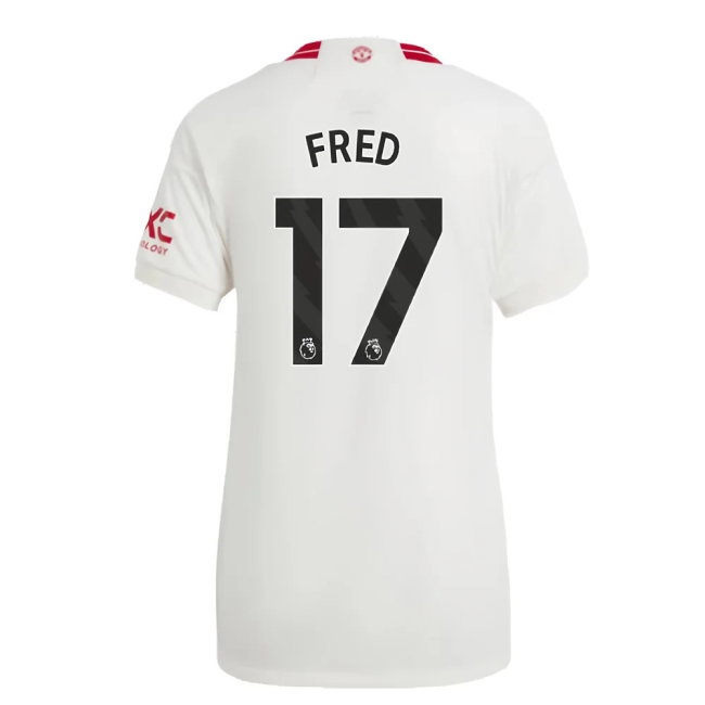 2023-2024 Man Utd Third Shirt (Ladies) (Fred 17) — Shop Online