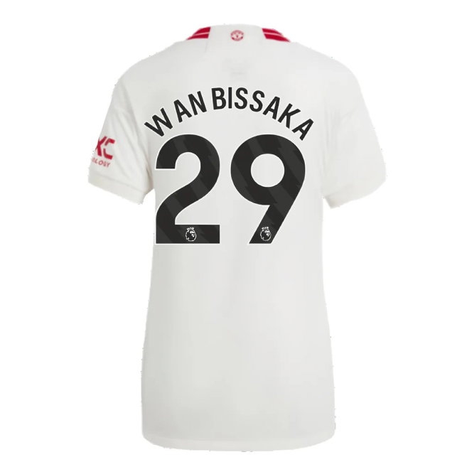 2023-2024 Man Utd Third Shirt (Ladies) (Wan Bissaka 29) — Shop Online