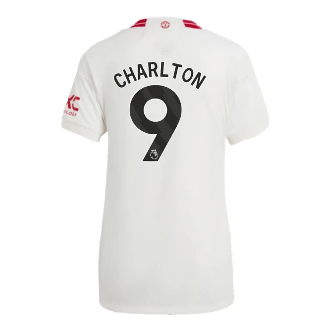 2023-2024 Man Utd Third Shirt (Ladies) (Charlton 9) — Shop Now