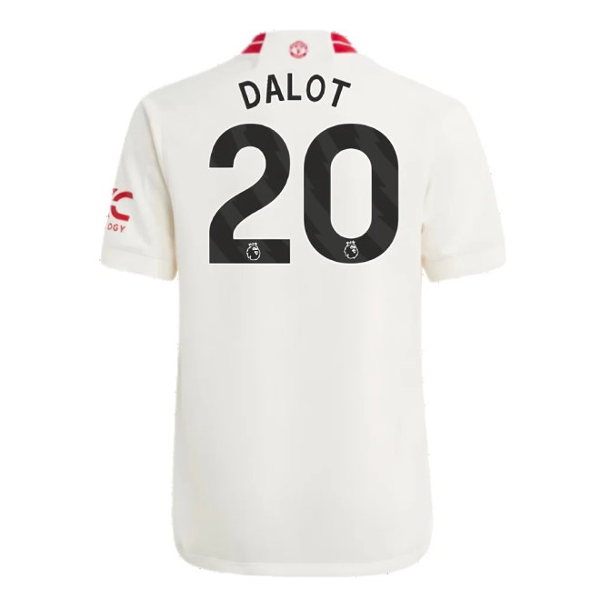 2023-2024 Man Utd Third Shirt (Kids) (Dalot 20) — Buy Online