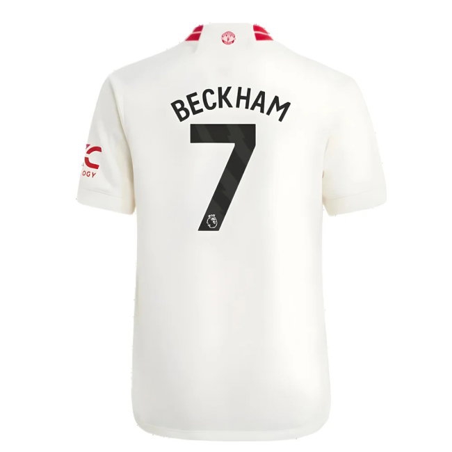 2023-2024 Man Utd Third Shirt (Kids) (Beckham 7) — Shop Online