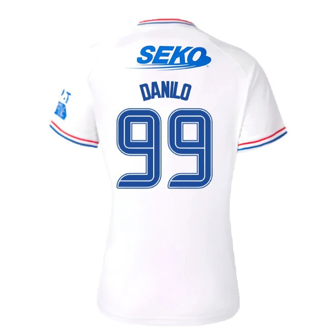 2023-2024 Rangers Away Shirt (Ladies) (Danilo 99) — Buy Online