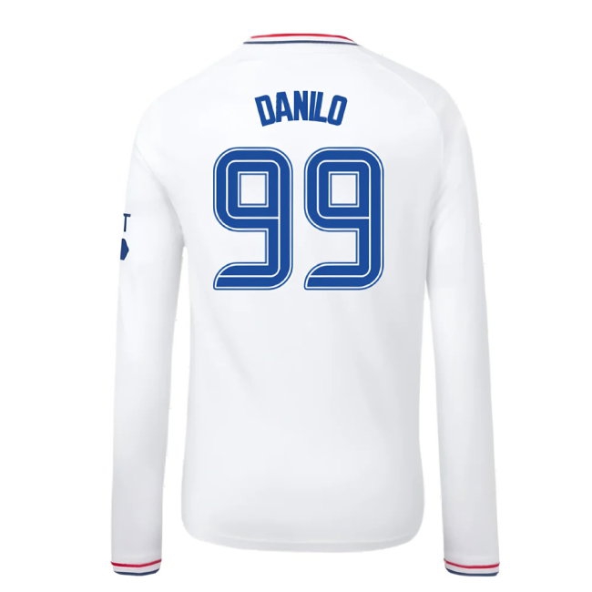 2023-2024 Rangers Away Long Sleeve Shirt (Kids) (Danilo 99) — Buy Online