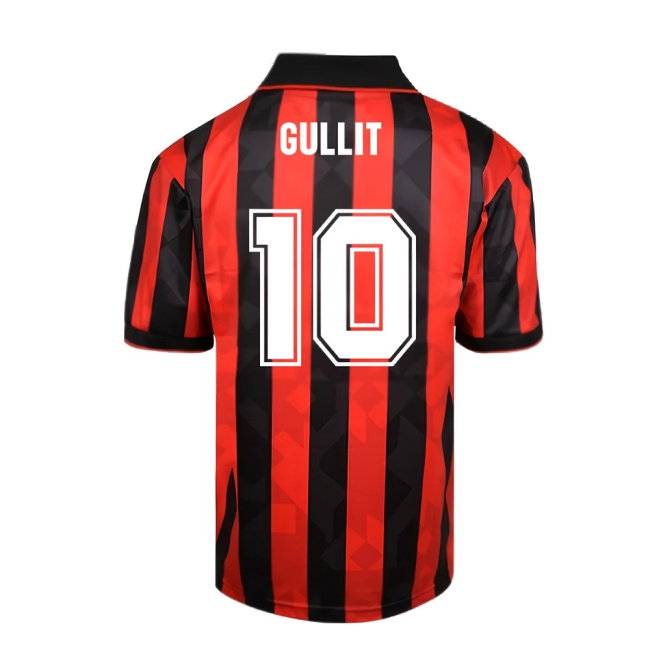 AC Milan 1994 Home Retro Shirt (Gullit 10) — Buy Now