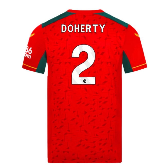 2023-2024 Wolves Away Shirt (Doherty 2) — Shop Now