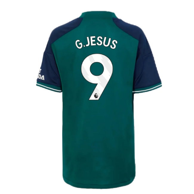 2023-2024 Arsenal Third Shirt (Kids) (G.Jesus 9) — Shop Now