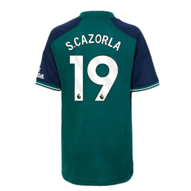2023-2024 Arsenal Third Shirt (Kids) (S.Cazorla 19) — Buy Now