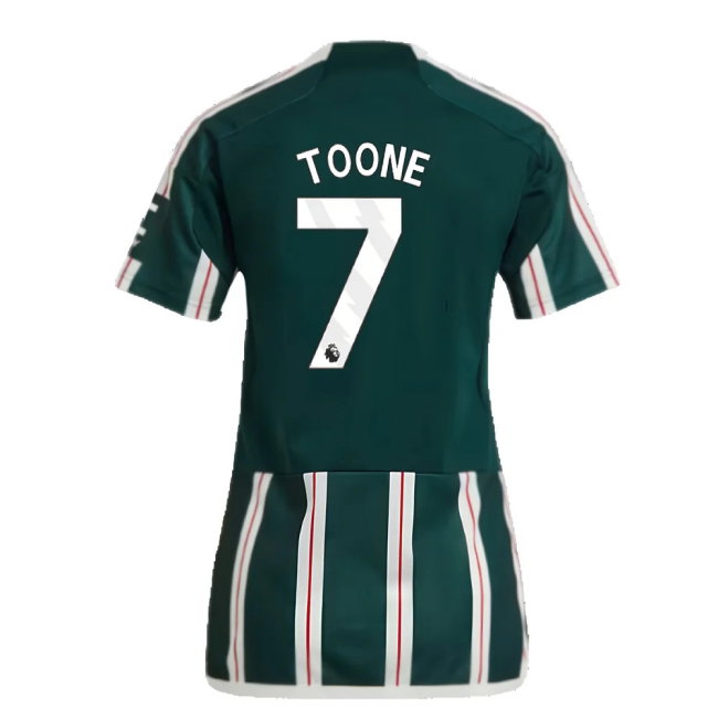 2023-2024 Man Utd Away Shirt (Ladies) (Toone 7) — Shop Now
