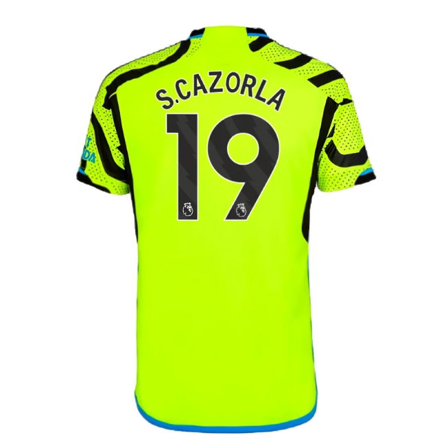 2023-2024 Arsenal Away Shirt (Kids) (S.Cazorla 19) — Buy Now