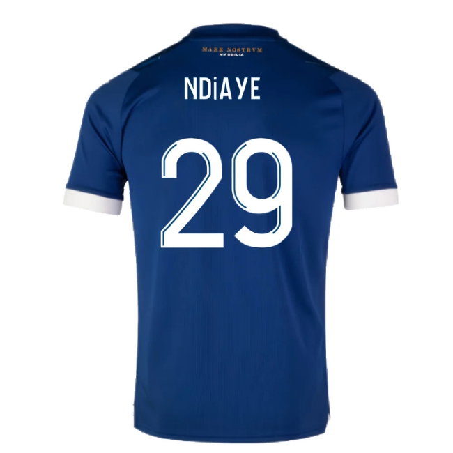2023-2024 Marseille Away Shirt (Kids) (Ndiaye 29) — Buy Online