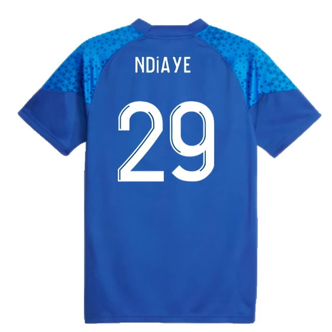 2023-2024 Marseille Training Jersey (Blue) (Ndiaye 29) — Buy Now